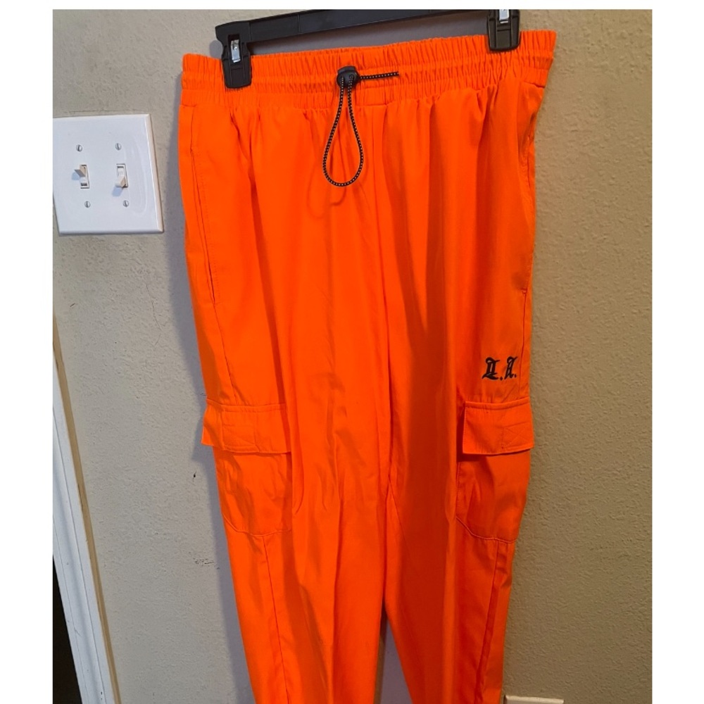 Bright Orange Cargo Pants